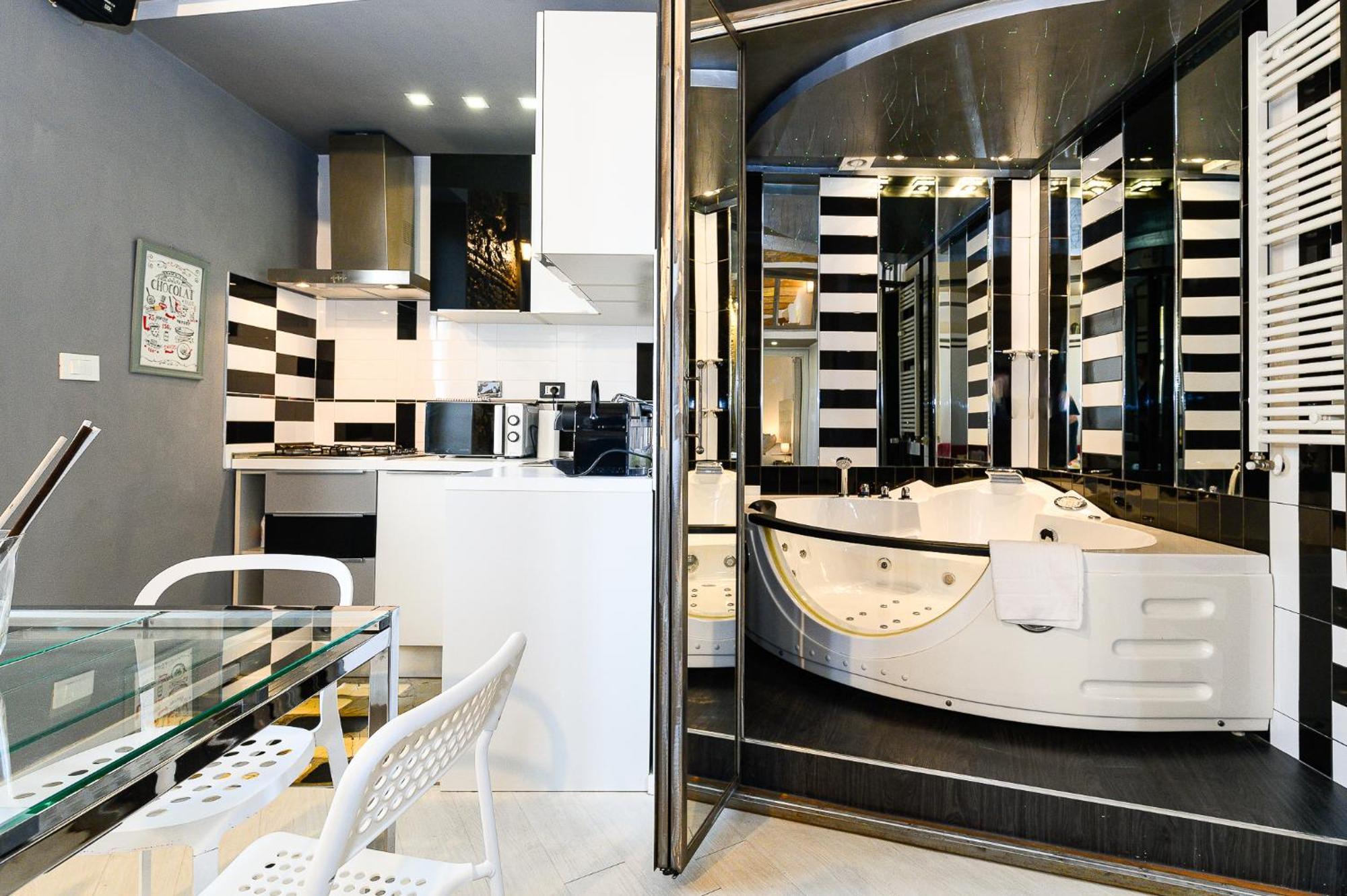 로마 Stylish With Jacuzzi By Ndp Rent 아파트 외부 사진